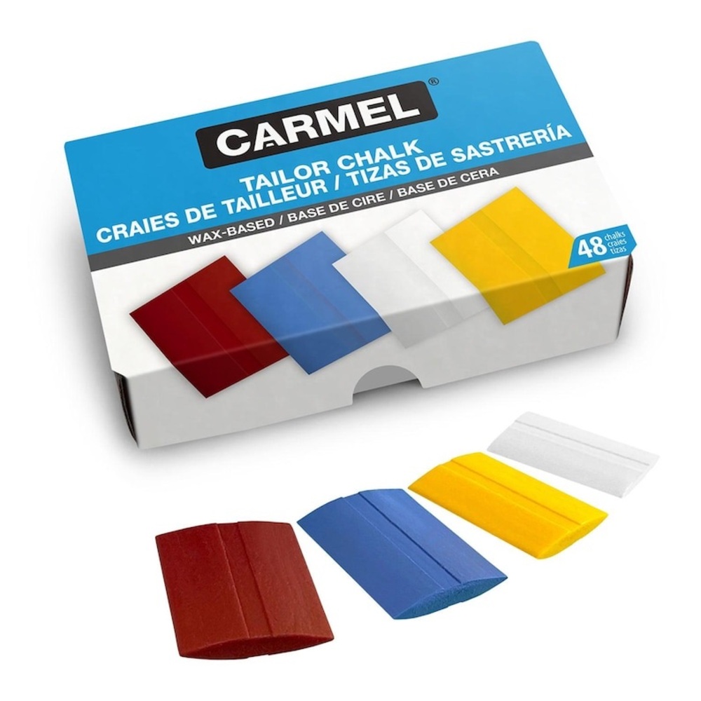 🌙 B42 - Carmel Tailor Chalk Set wax based  - White